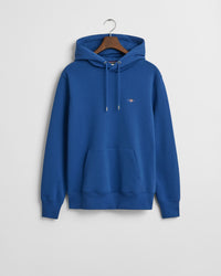 GANT Regular Shield Hoodie - Rich Blue