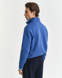 GANT Shield Half Zip Sweatshirt - Blue