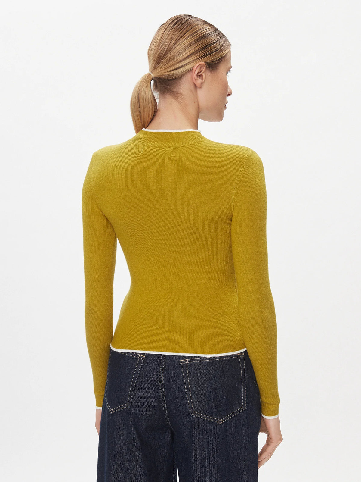 VERO MODA : Knitted Pullover - Avocado