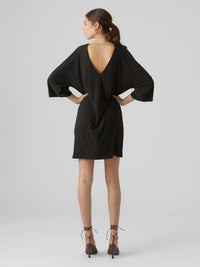 VERO MODA : Bat Sleeve Dress - Black