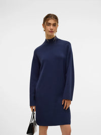 VERO MODA : High Neck Knitted Dress