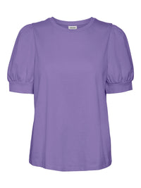 VERO MODA : Kerry 2/4 O-Neck T-Shirt - Purple