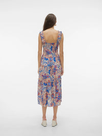 VERO MODA : Menny Long Print Dress