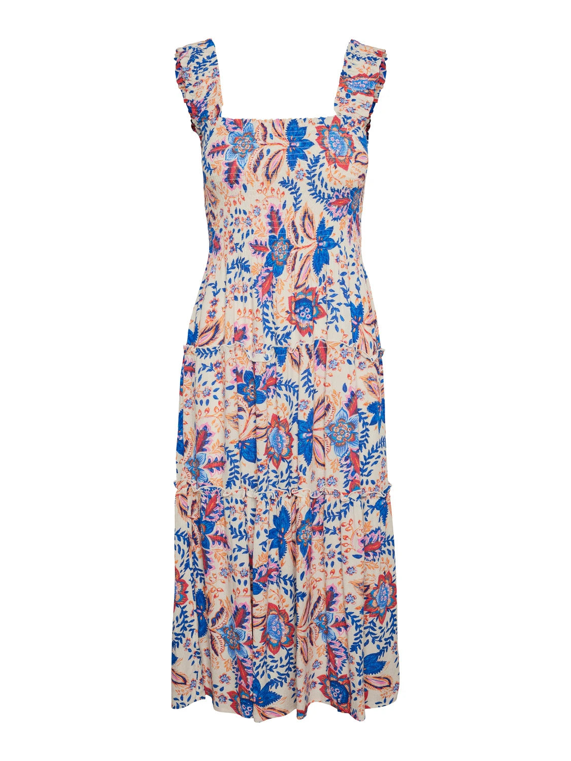 VERO MODA : Menny Long Print Dress