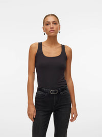 VERO MODA : Million 2-Ways Reversible Top - Black