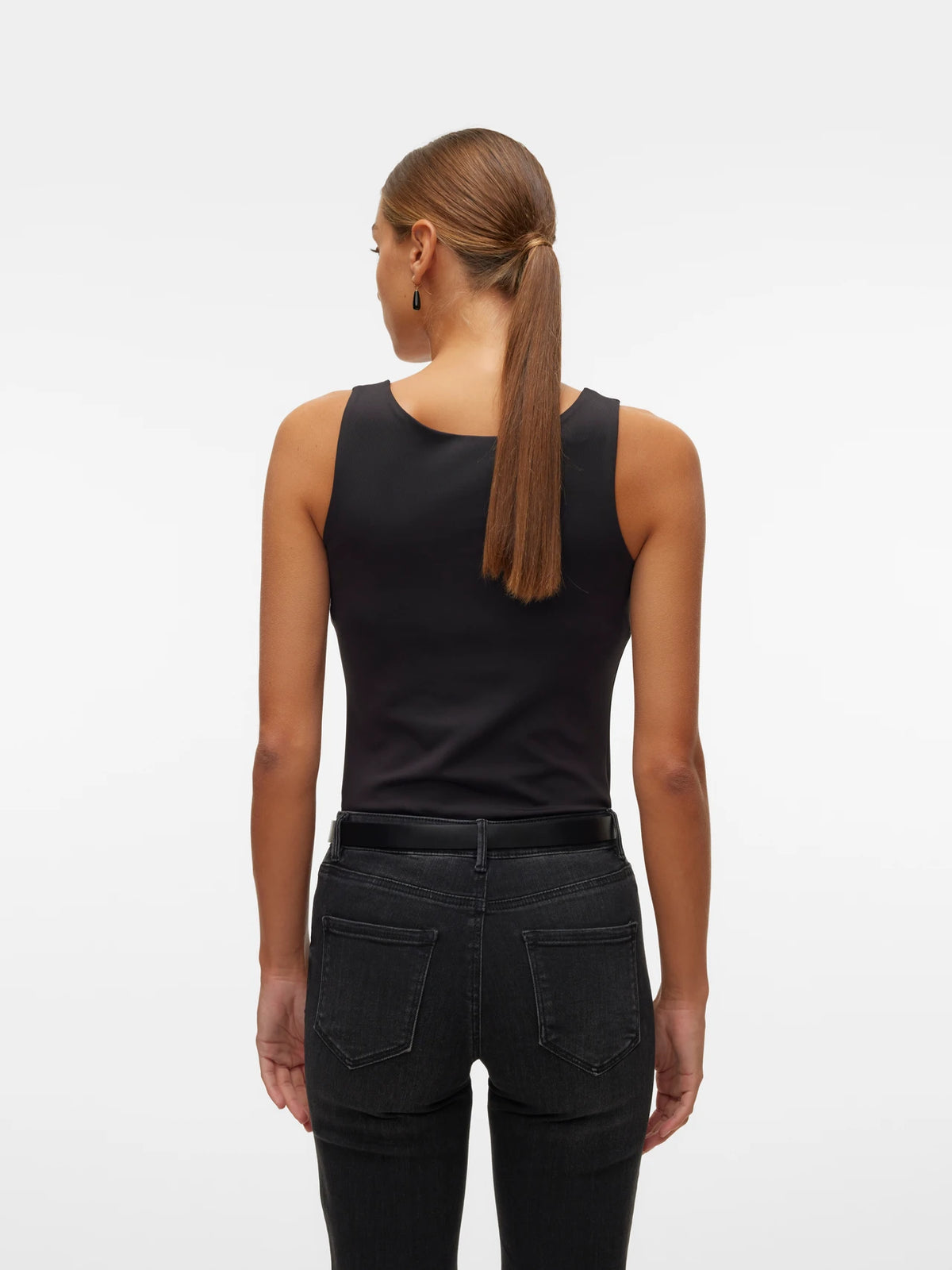 VERO MODA : Million 2-Ways Reversible Top - Black