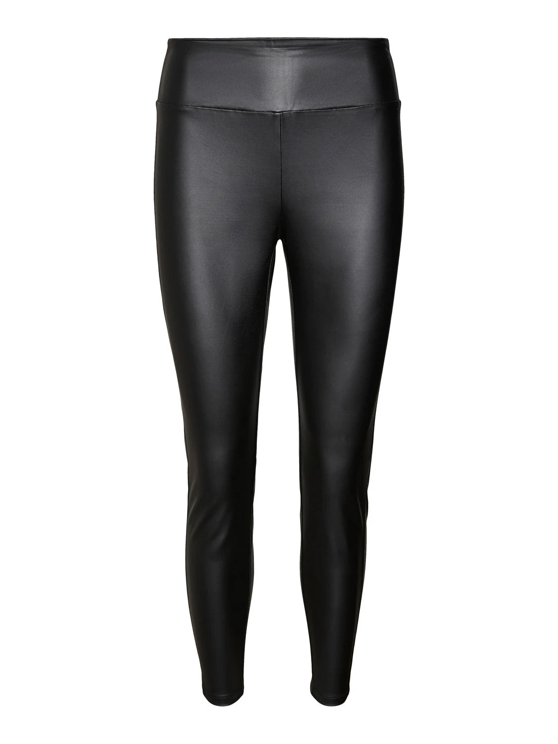 VERO MODA : High Waist Coated Legging