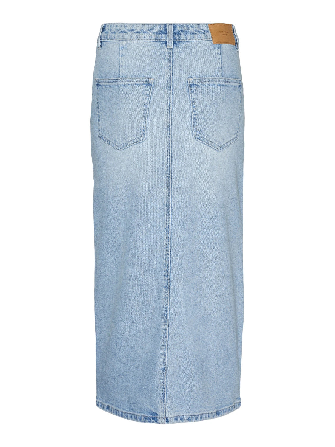 VERO MODA : High Rise Calf Skirt