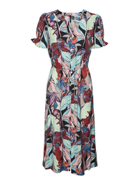 VERO MODA : Maja Palma SS Floral Midi Dress