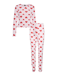 VERO MODA Pippa Heart Nightwear Pyjama Set