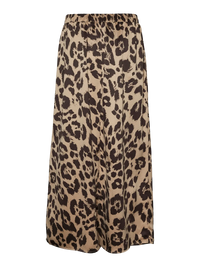 VERO MODA Merle High Waist Leopard Print Skirt