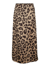 VERO MODA Merle High Waist Leopard Print Skirt