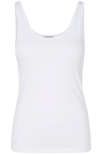 VERO MODA : White Tank Top