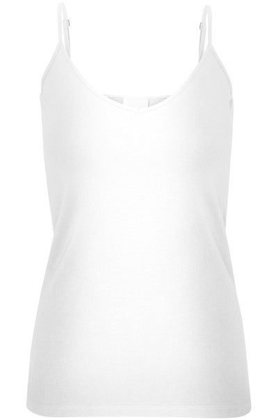 VERO MODA : Singlet White Top