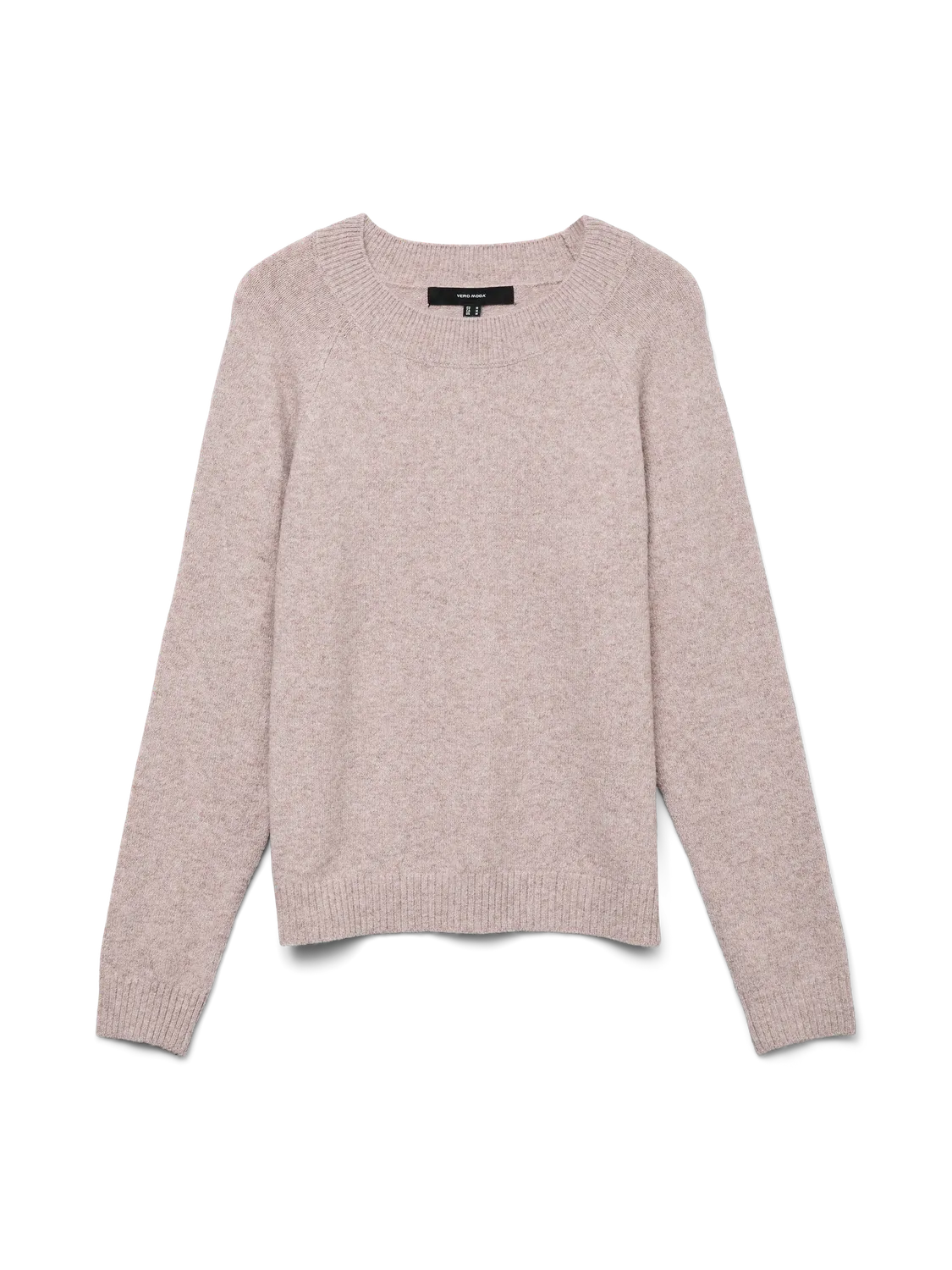 VERO MODA Doffy Round Neck Knitted Pullover - Rose