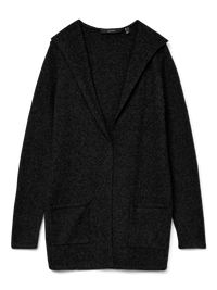 VERO MODA Doffy Open Hooded Cardigan - Black