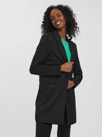 VERO MODA Verina Long Blazer - Black