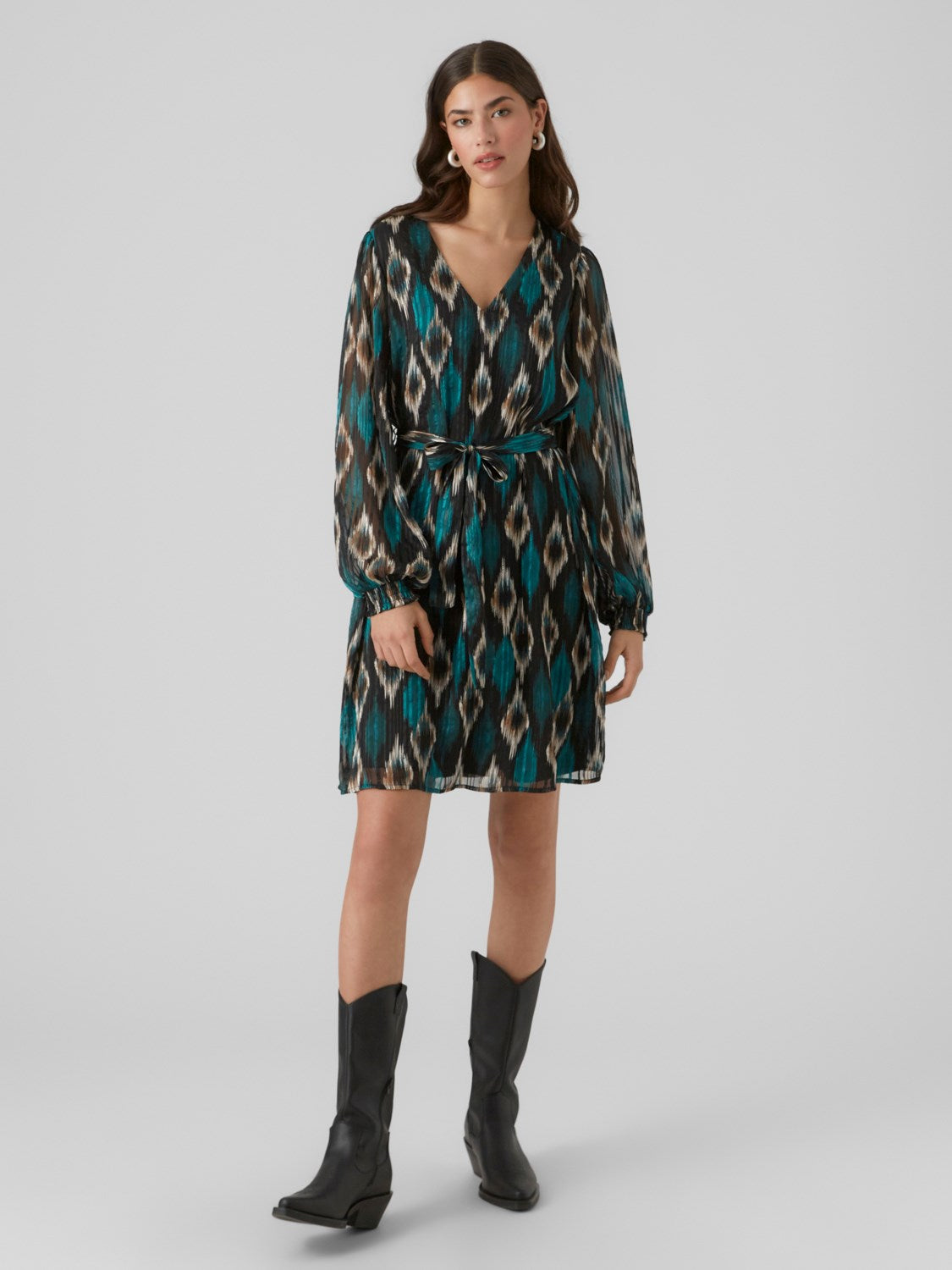 VERO MODA : Edna Long Sleeve Dress