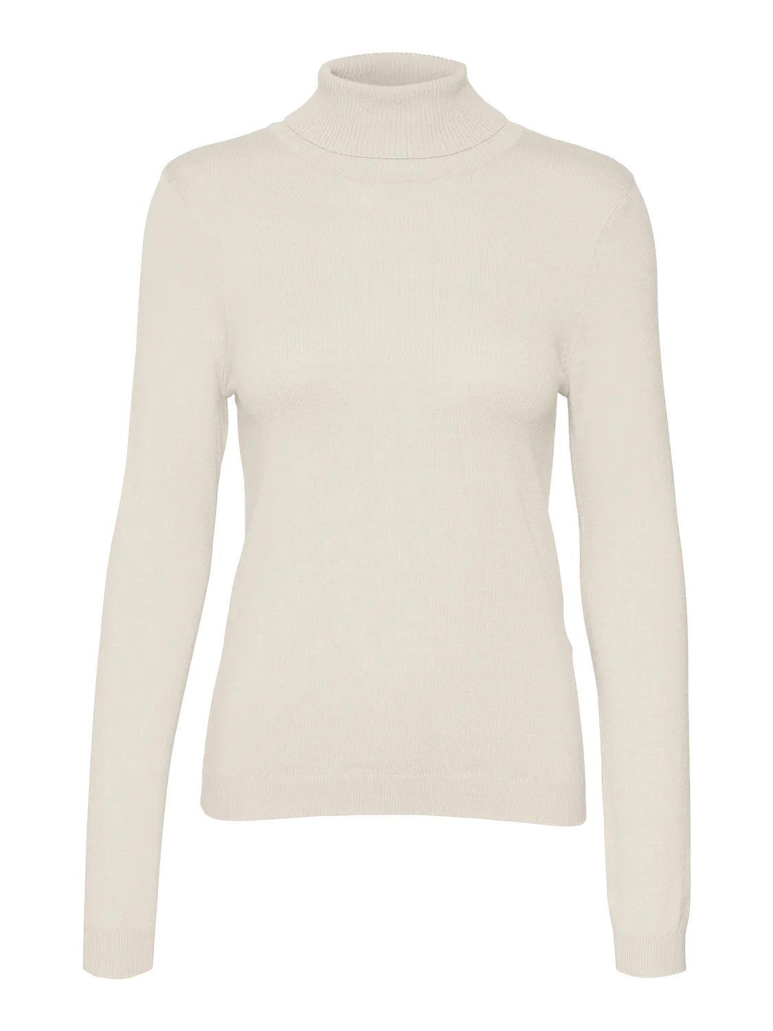 VERO MODA Happiness Roll Neck Jumper - Birch