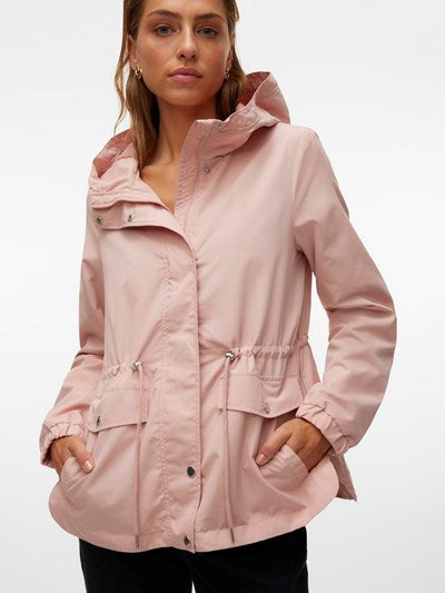 VERO MODA : Paisley Parka - Blush