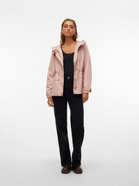 VERO MODA : Paisley Parka - Blush