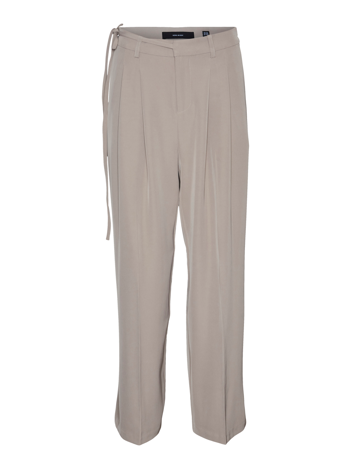 VERO MODA : Kristel Wide Leg Pants - Taupe