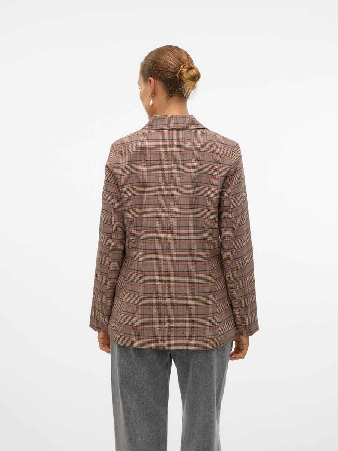 VERO MODA : Check Loose Blazer