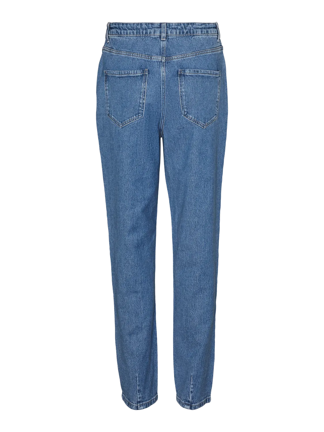 VERO MODA : Kasey HR Mom Jeans - Mid Blue