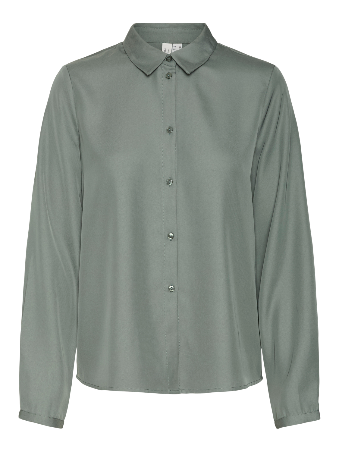 VERO MODA : Long Sleeve Shirt - Green