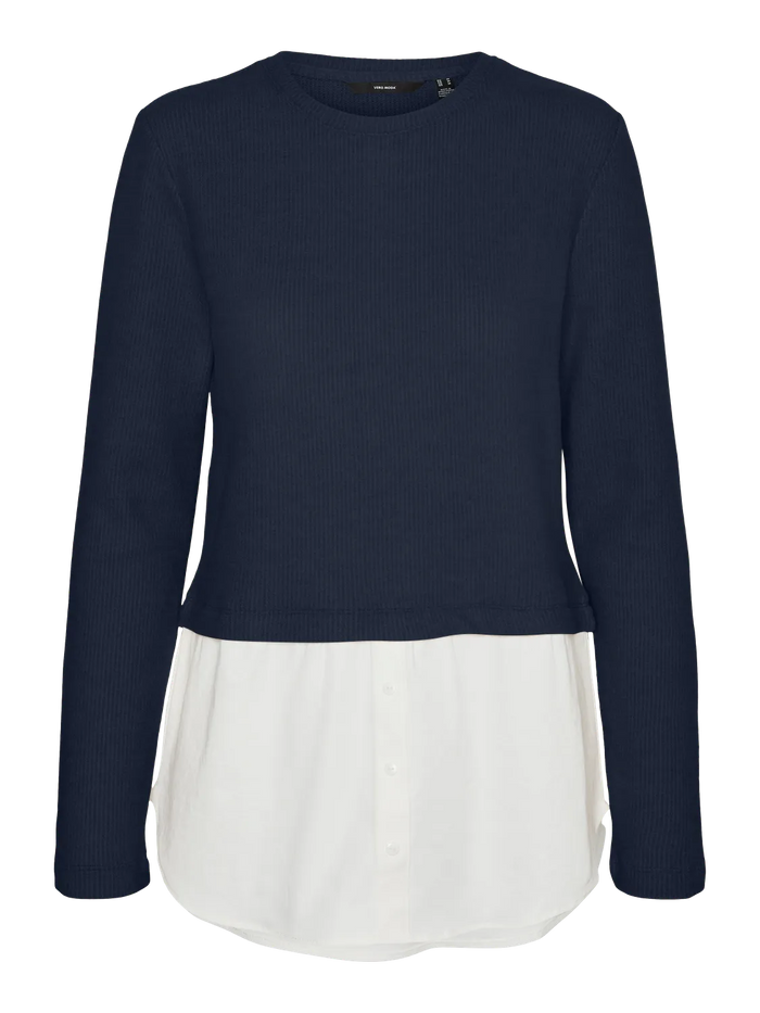 VERO MODA Ebba Long Sleeve Top