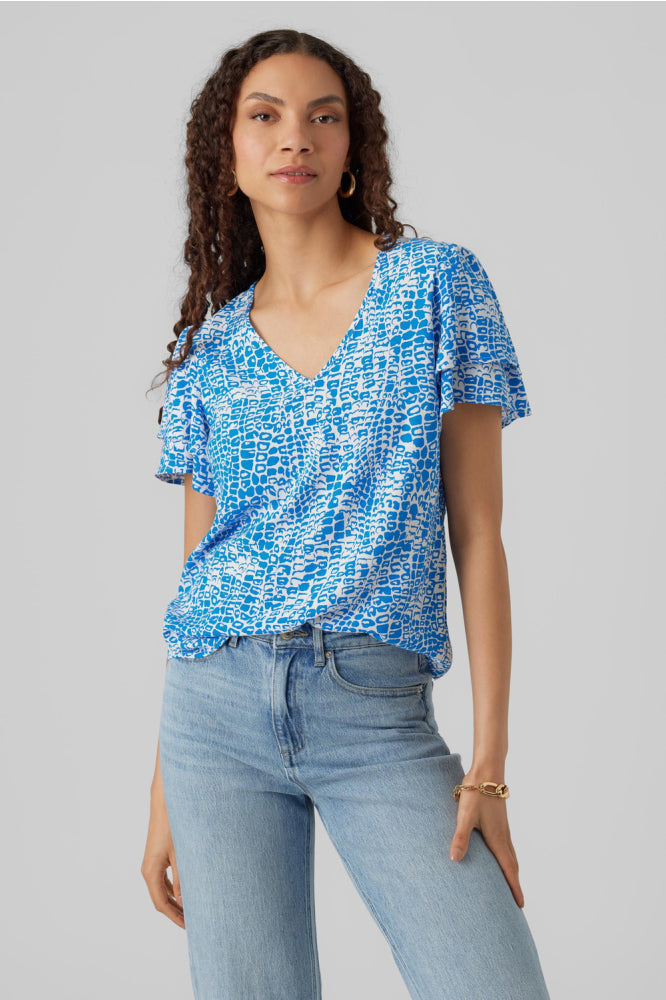 VERO MODA : V-Neck Top