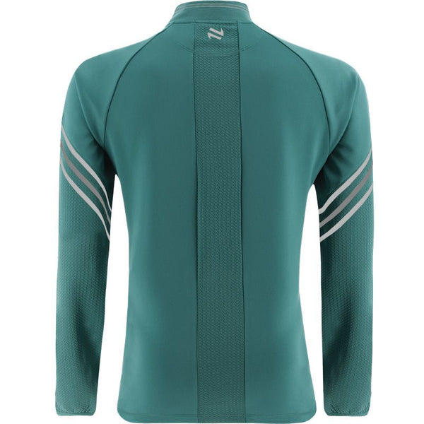 O'NEILLS : Kids' Donegal GAA Weston Weston Hybrid Half Zip Top - Teal