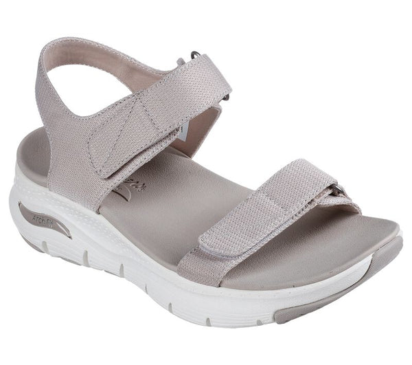 SKECHERS : Arch Fit Touristy Sandal - Taupe