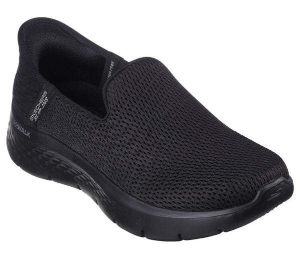 SKECHERS : Slip-ons Go Walk Women's Runners - Black