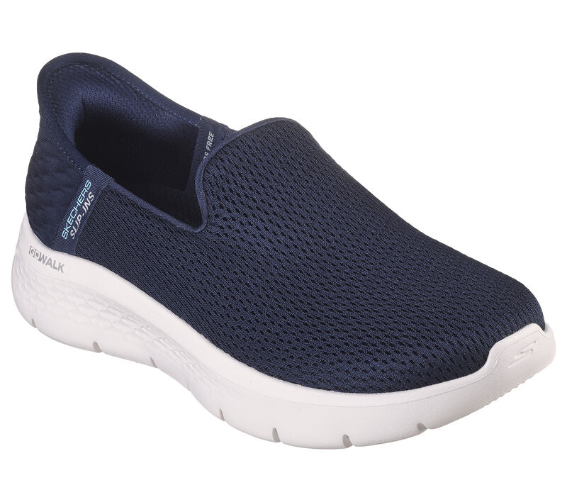 SKECHERS : Slip-ons Go Walk Women's Runners - Navy