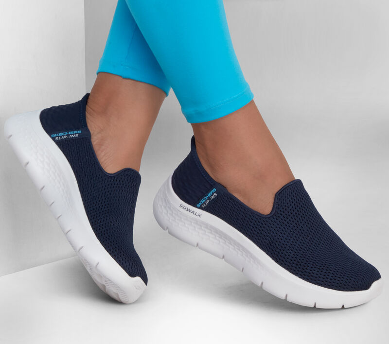 SKECHERS : Slip-ons Go Walk Women's Runners - Navy