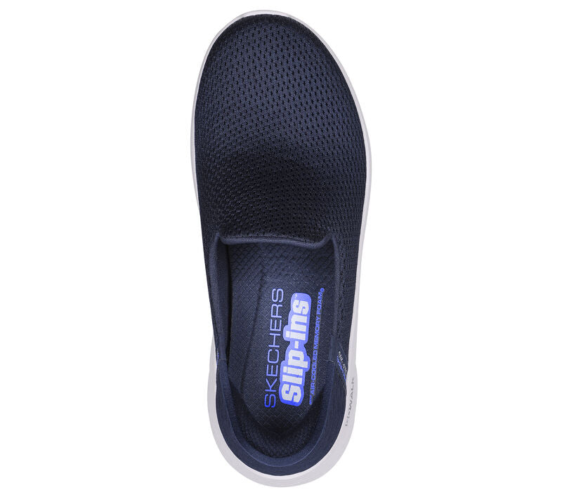 SKECHERS : Slip-ons Go Walk Women's Runners - Navy