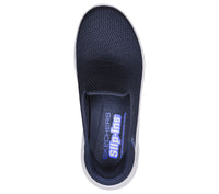 SKECHERS : Slip-ons Go Walk Women's Runners - Navy