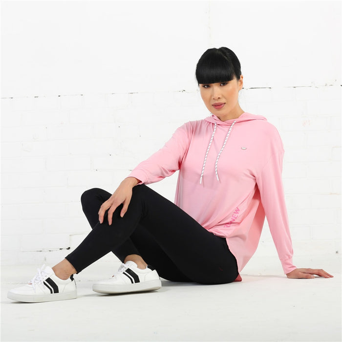 RELAX & RENEW : Jenna Hoodie - Pink