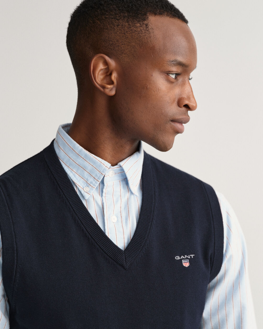 GANT: Classic Cotton Sweater Vest