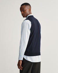 GANT: Classic Cotton Sweater Vest