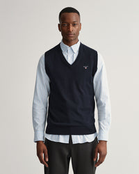 GANT: Classic Cotton Sweater Vest