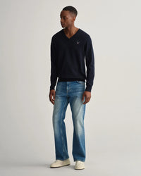 GANT: Classic Cotton V-Neck Sweater