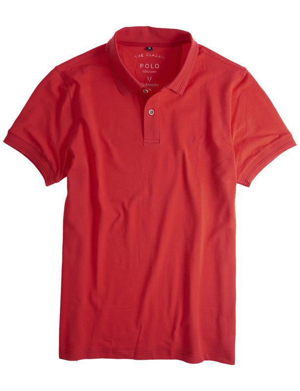 VEDONEIRE : Pique Polo - Red