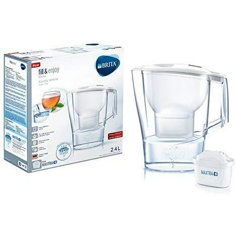 BRITA : Aluna Cool White Water Filter Jug with Maxtra, Bianco