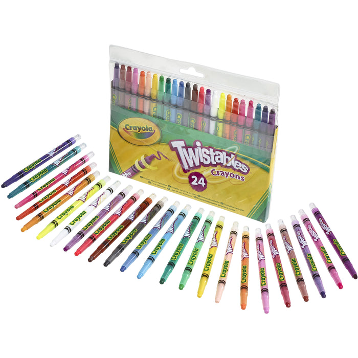 CRAYOLA : 24 Twistable crayons