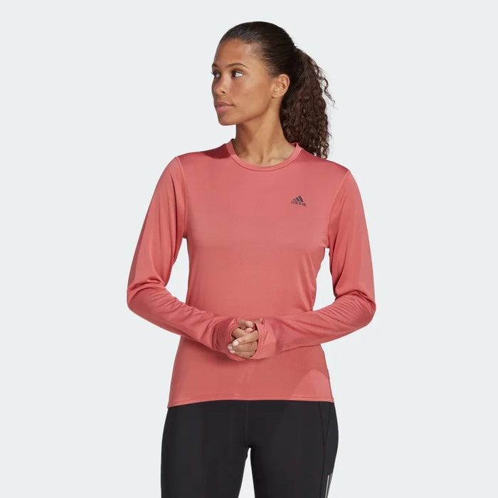 ADIDAS : Own The Run Long Sleeve Tee