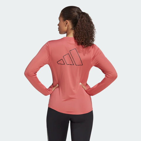 ADIDAS : Own The Run Long Sleeve Tee