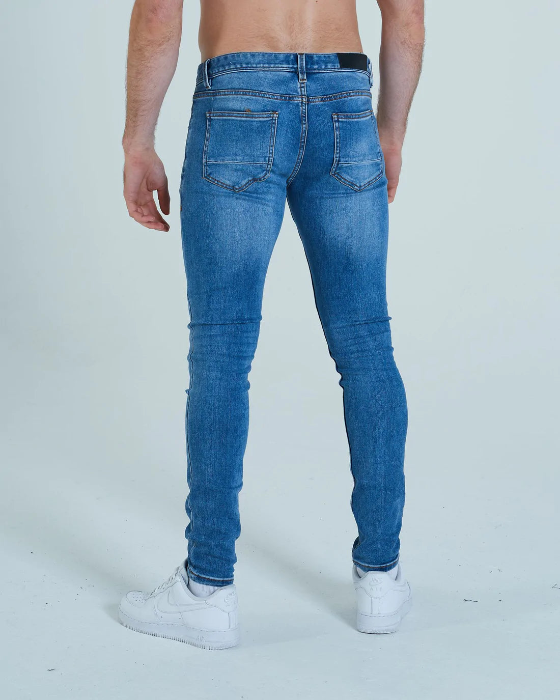 DIESEL : Saxon Skinny Fit Light Blue