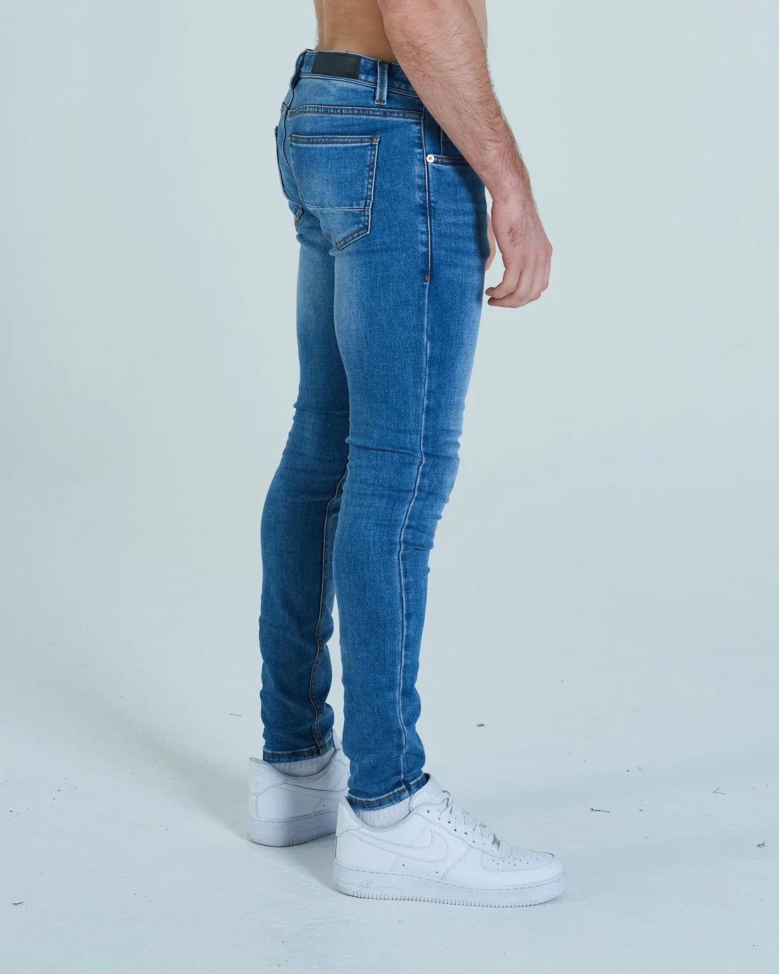 DIESEL : Saxon Skinny Fit Light Blue